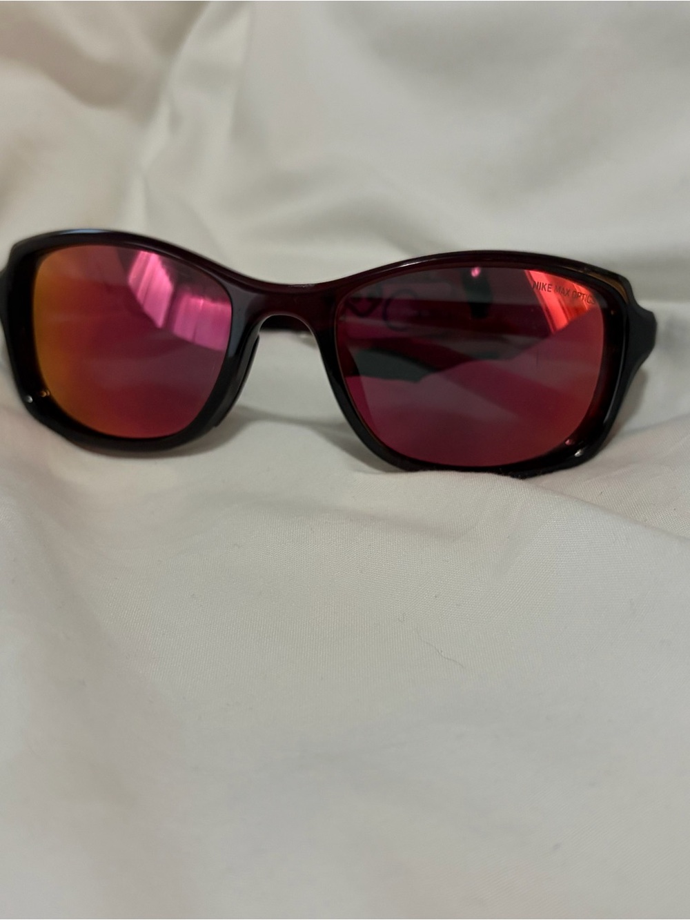 Nike Women's Sunglasses with Red Mirror Lenses